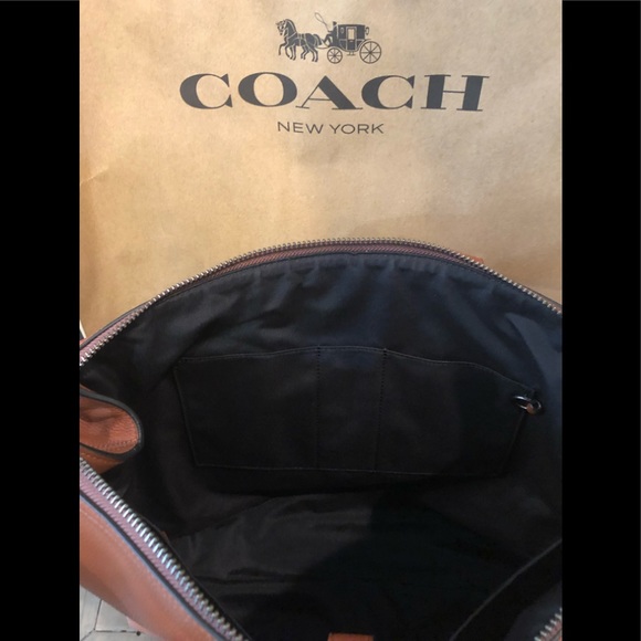 NWT Authentic Coach Hudson Briefcase - Picture 6 of 7